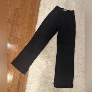 Zara wide leg jeans, size 2, excellent condition